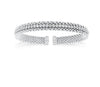 Mesh Bangle with Cubic Zirconia Detail