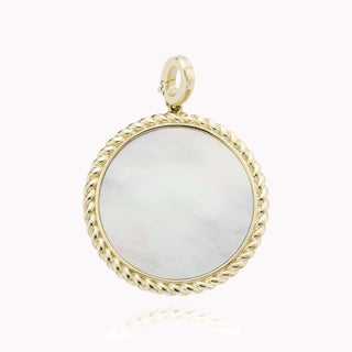 Mother of Pearl with Gold Detailed Charm