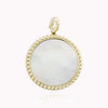 Mother of Pearl with Gold Detailed Charm