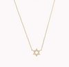 Star of David Diamond Necklace