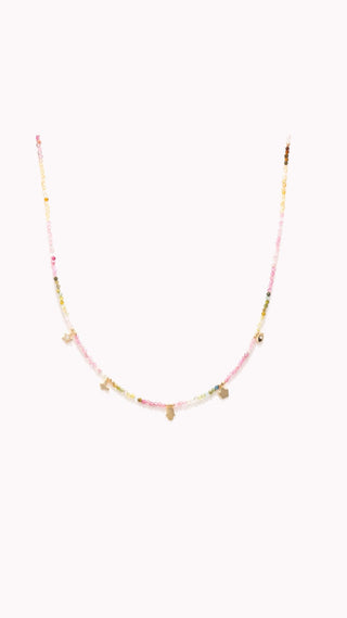 Tourmaline Gemstone Charm necklace