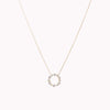 Diamond Circle Necklace