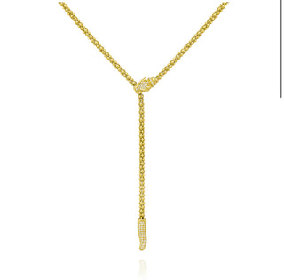Classic Lionesses Lariat Necklace