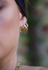 DOUBLE HOOP EARRINGS