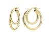 DOUBLE HOOP EARRINGS