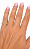 Pave Double Wave Pinky Ring