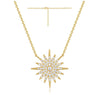 Diamond Starburst Necklace