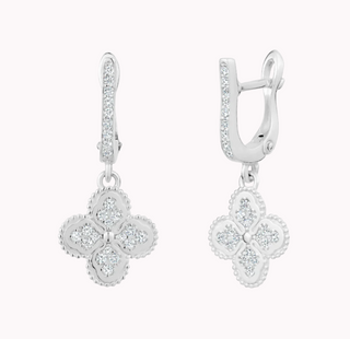 Heritage Clover Drop Earrings