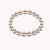 Bracelet de perles rempli d'or Hi-Lo 14 carats