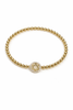 Star Of David Beaded Bracelet
