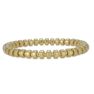 Gold Roundel Beaded Bracelet