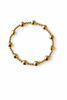 Flat Gold pattern Beaded Bracelet