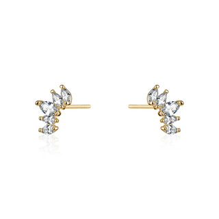 Crown Climber Earring