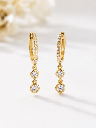 Double Drop Earrings