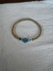 Triple Evil Eye Beaded Bracelet