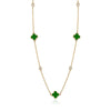 Clover Enamel Necklace