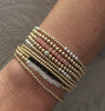 3mm Classic Beaded Bracelet