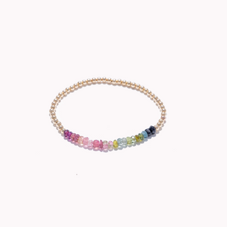 Multi Gemstone beaded Bracelet