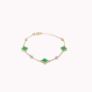 Green Clover Bracelet