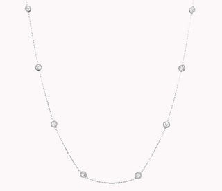 Diamond By The Yard Necklace