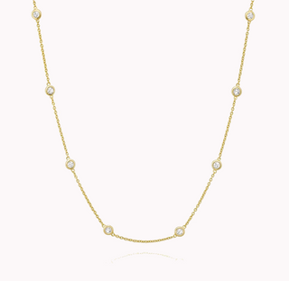 Diamond By The Yard Necklace