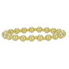 Hi-Low 14K Gold Filled Beaded Bracelet