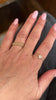 Simple Gold Beaded Ring