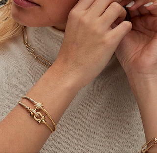 Starburst Cable Bangle
