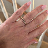 Initial Beaded Ring